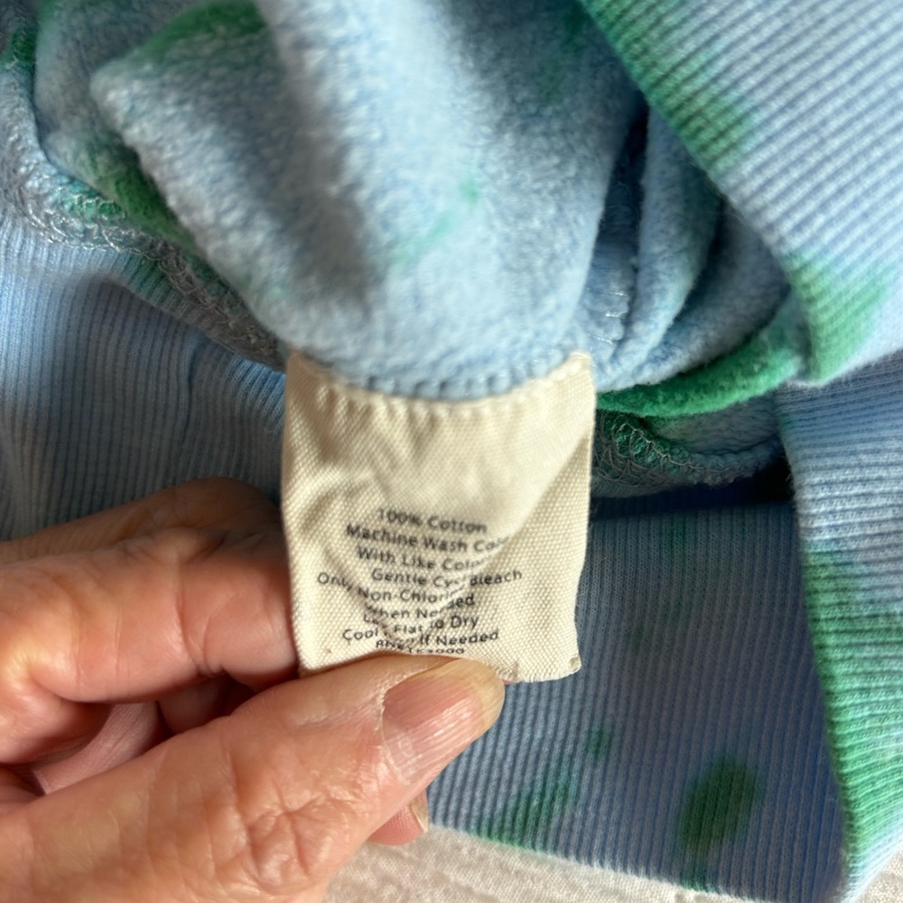 Ivory Ella Hoodie blue green size M - Picture 7 of 12